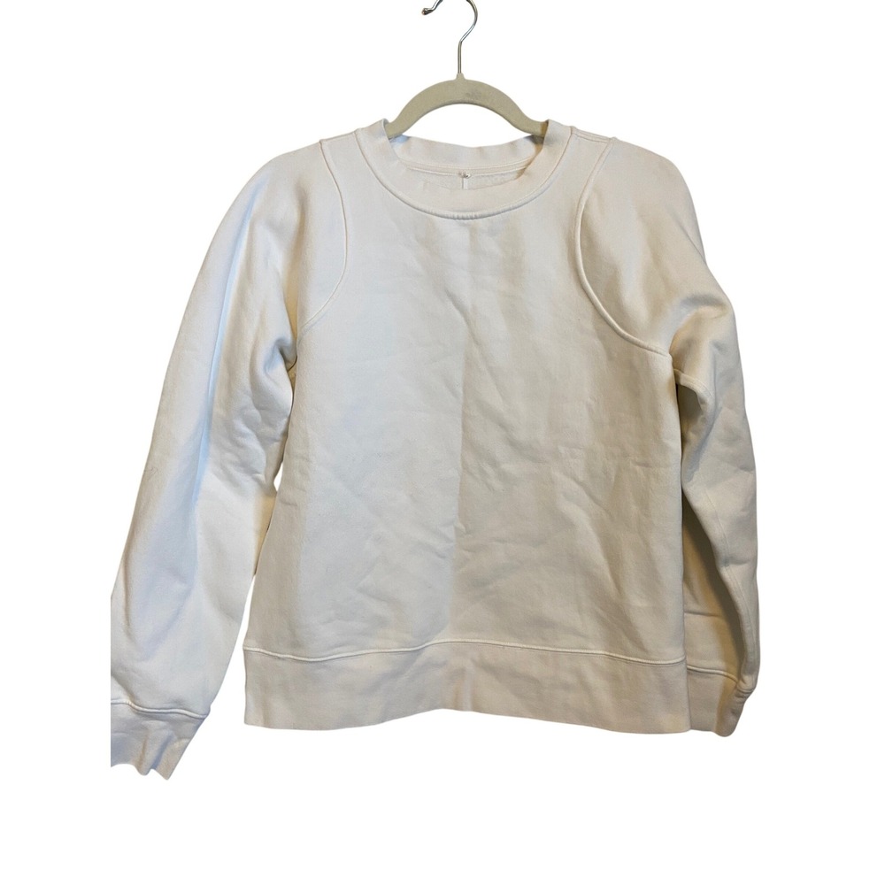 lululemon athletica Cream Sweatshirt